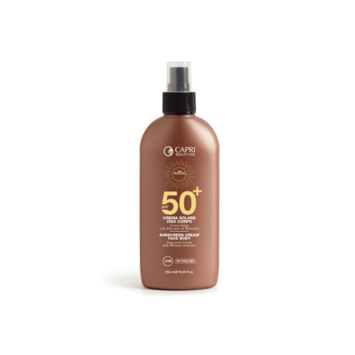 Sun Protection Face Body Cream SPF 50+ Spray