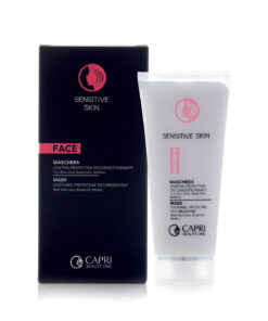 Decongestant soothing mask for sensitive skin