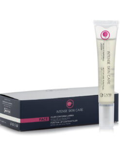 Filler plumping lip contour