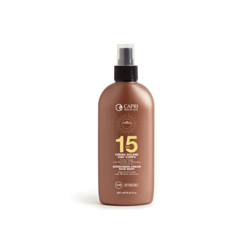 Face Body Sun Protection Cream SPF 15 Spray