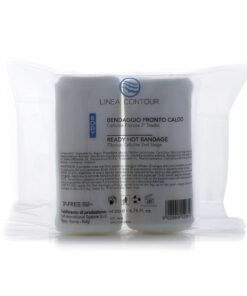 Bendaggio Pronto Freddo Drenante Adipe - Cellulite edematosa - 2 bende elastiche già imbibite