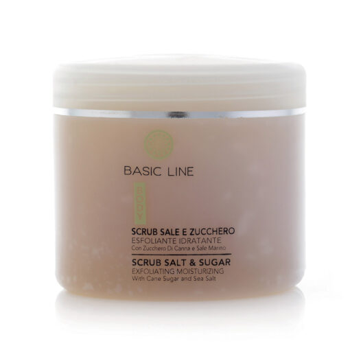 Scrub Corpo Esfoliante con Zucchero e Sale marino