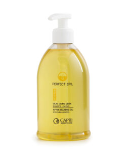 Soothing oil oil after wax