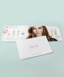 Public Brochure with Resale Products Capri Beauty Line