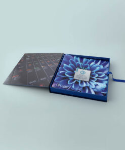 Booklet container cards treatments