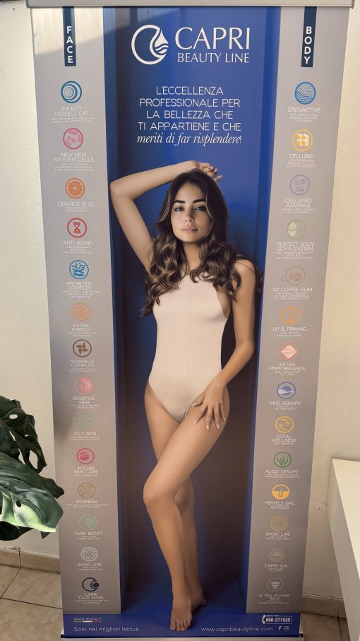 Roll-Up Capri Beauty Line