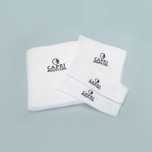 Set Asciugamani 4  pezzi Capri Beauty Line
