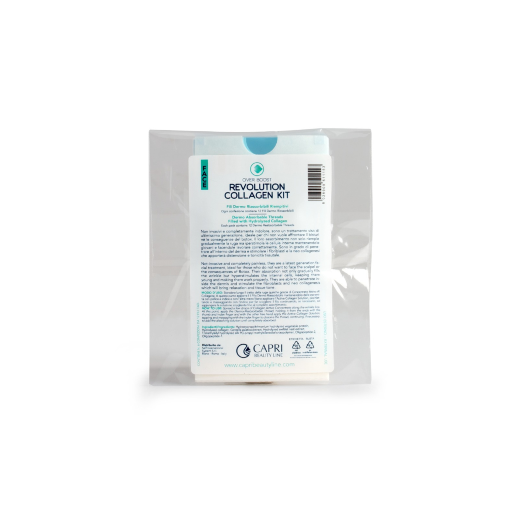 Immagine Fili Dermo Riassorbibili Riempitivi – 12 Fili per Bustina - Confezione da 6 pezzi